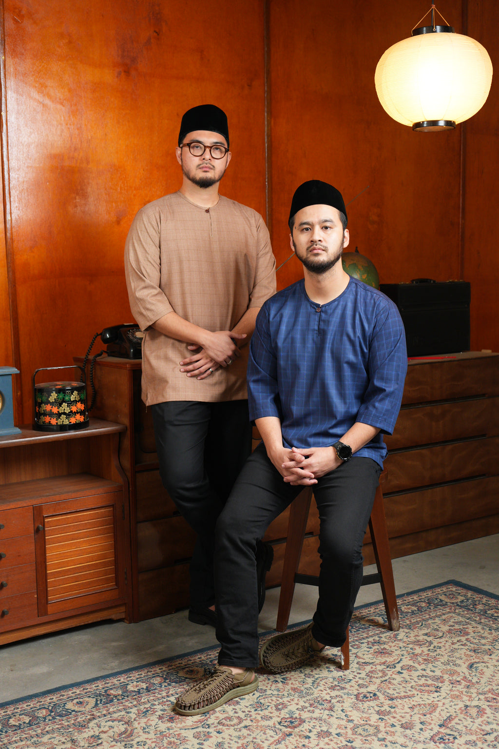 Kurta Checkered Teluk Belanga