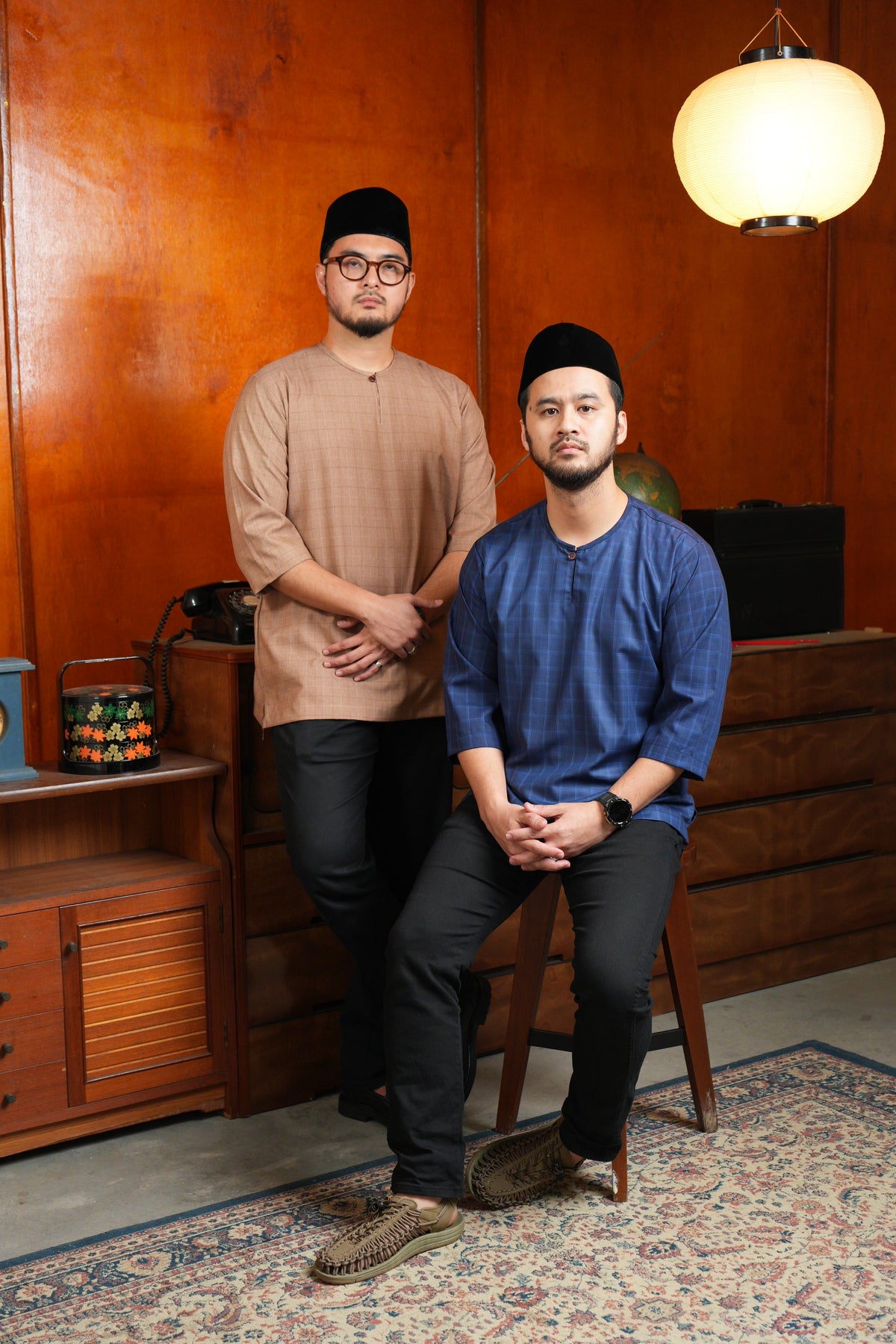 Kurta Checkered Teluk Belanga