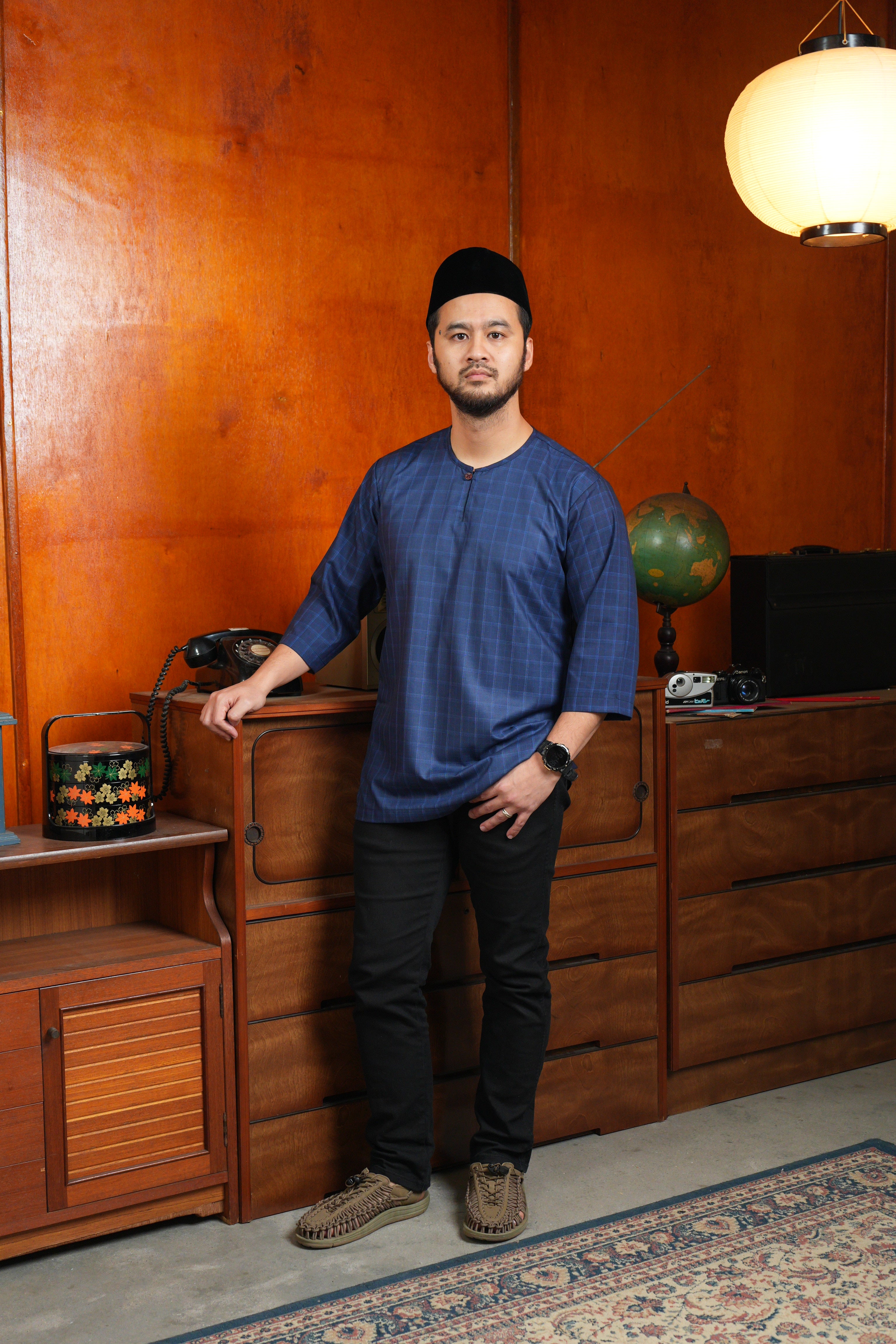 Kurta Checkered Teluk Belanga