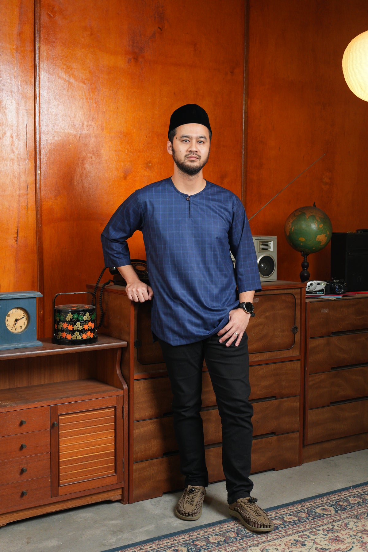 Kurta Checkered Teluk Belanga