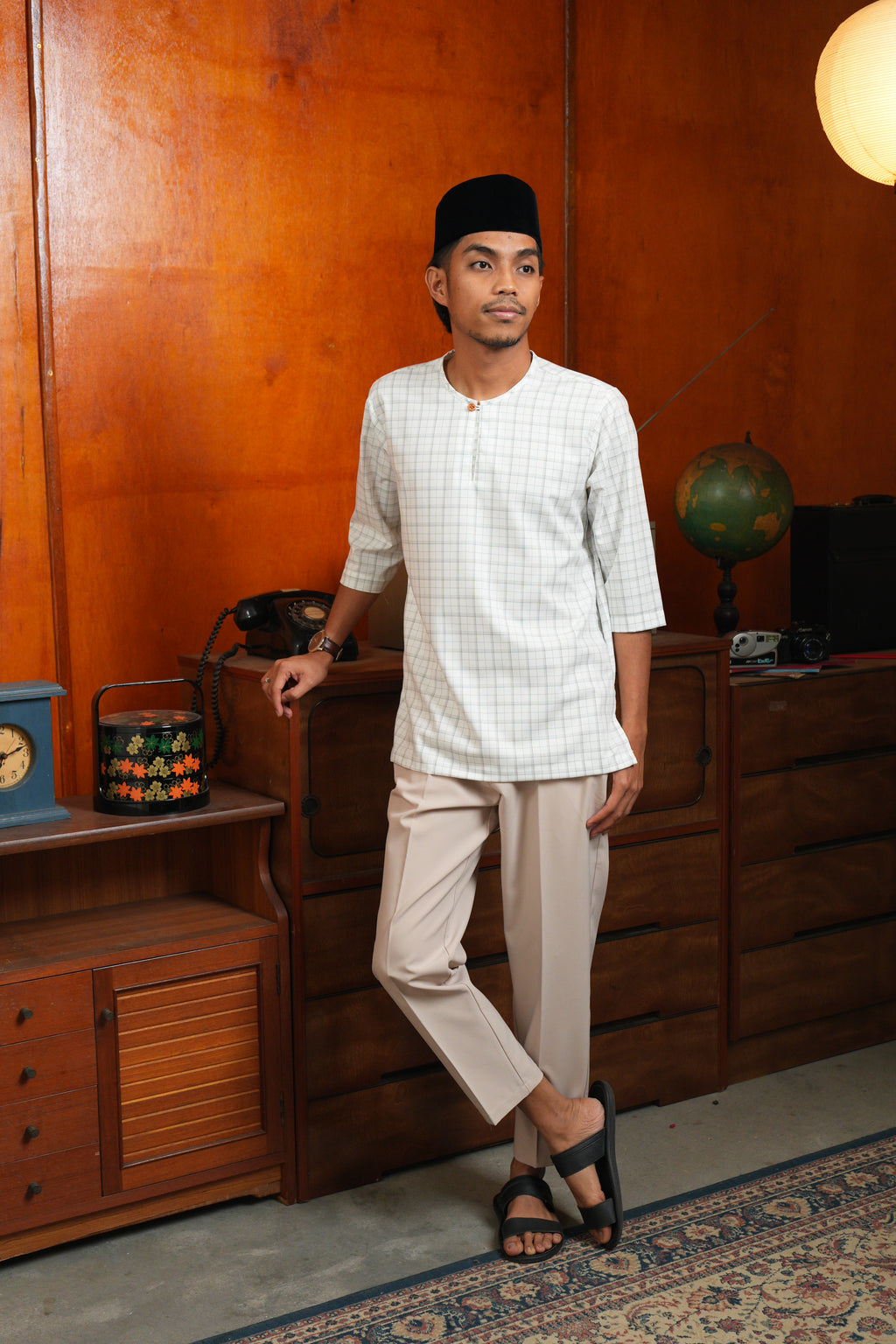 Kurta Checkered Teluk Belanga