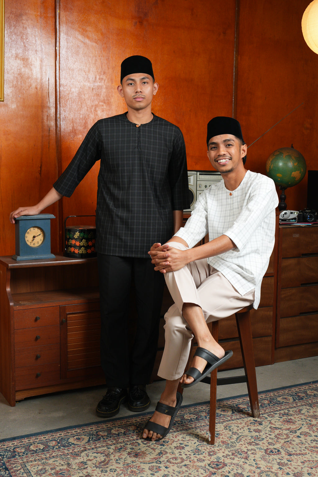 Kurta Checkered Teluk Belanga