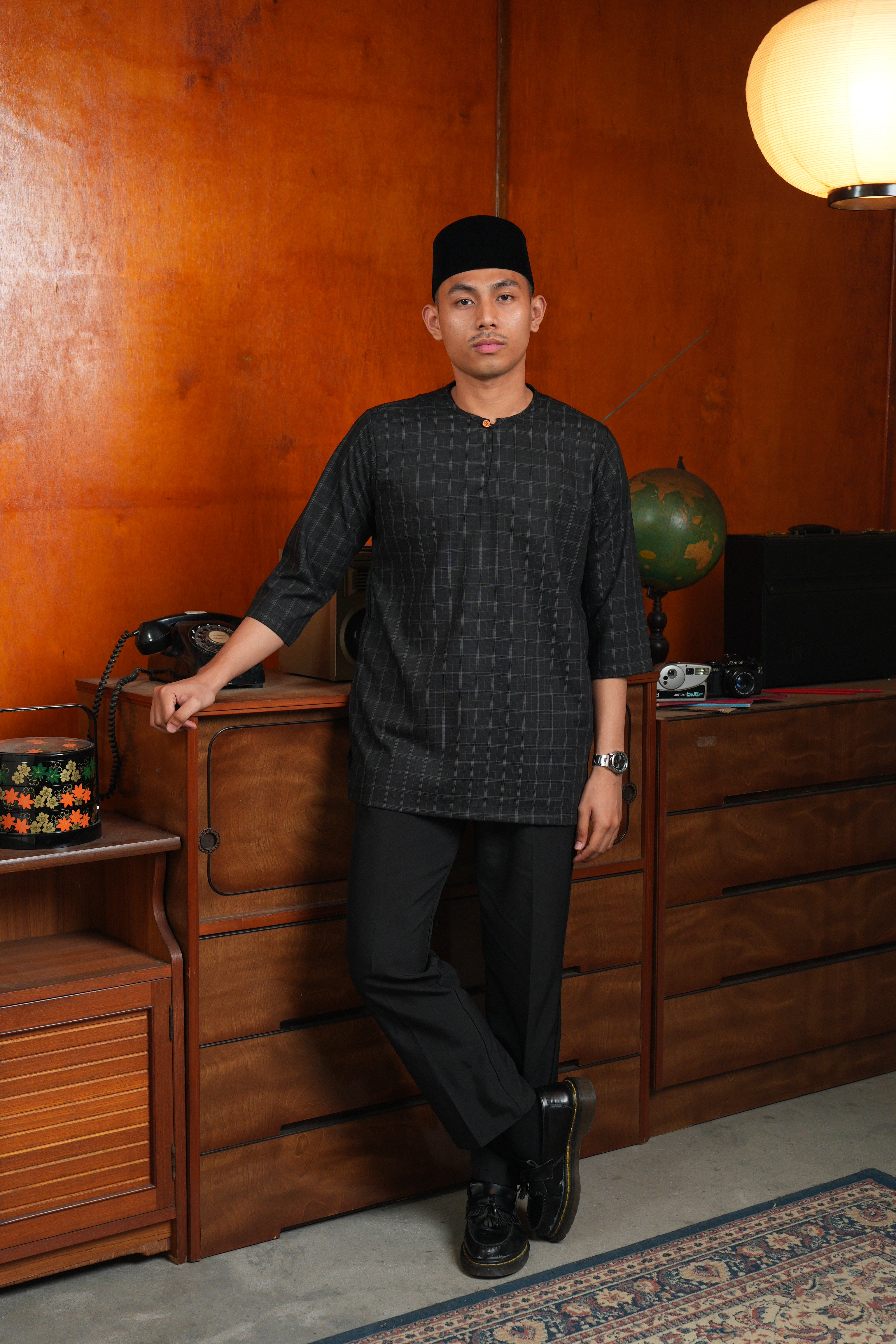 Kurta Checkered Teluk Belanga
