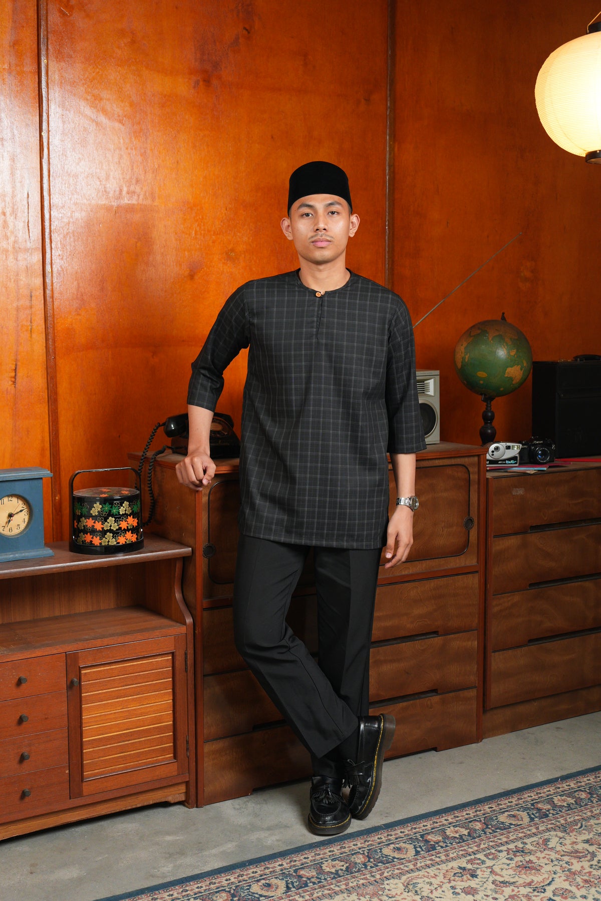 Kurta Checkered Teluk Belanga