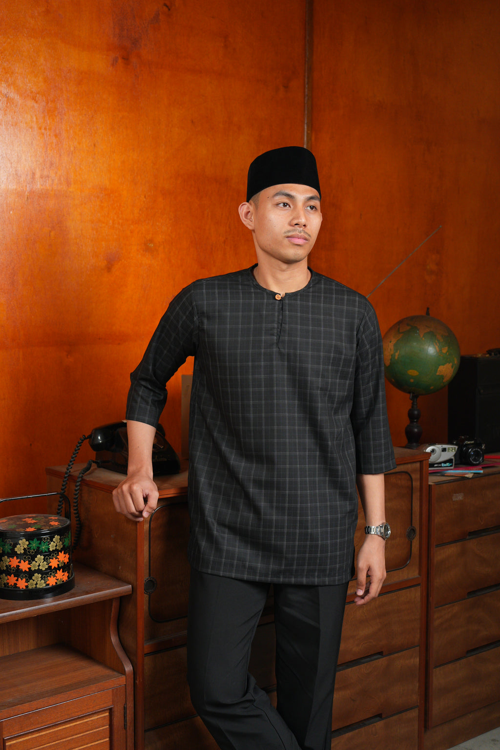 Kurta Checkered Teluk Belanga