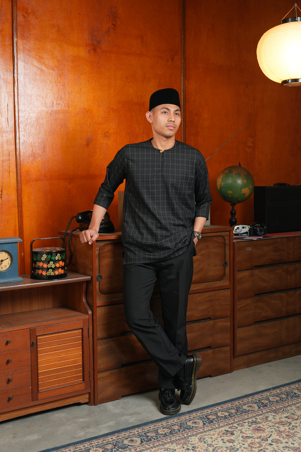 Kurta Checkered Teluk Belanga