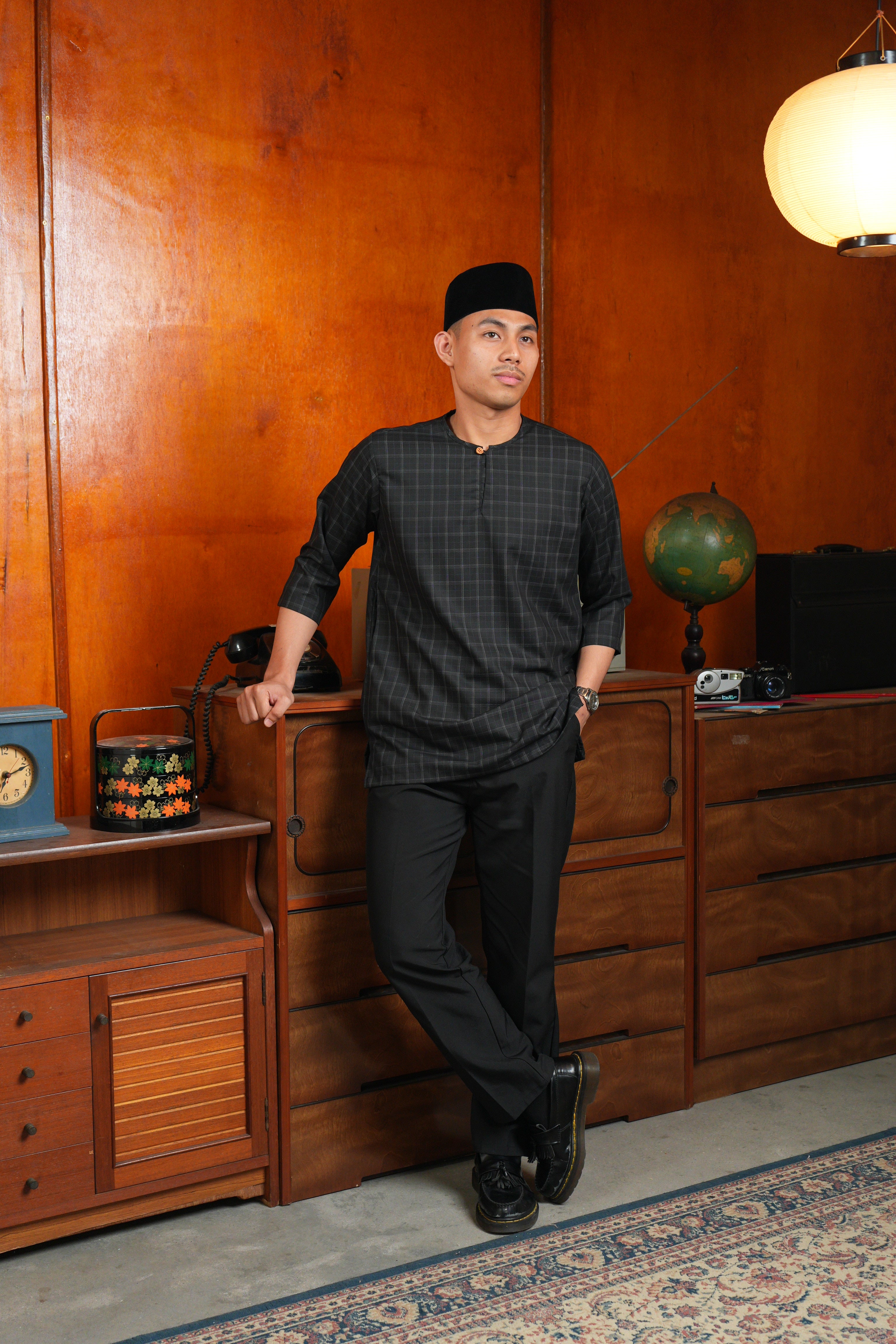 Kurta Checkered Teluk Belanga