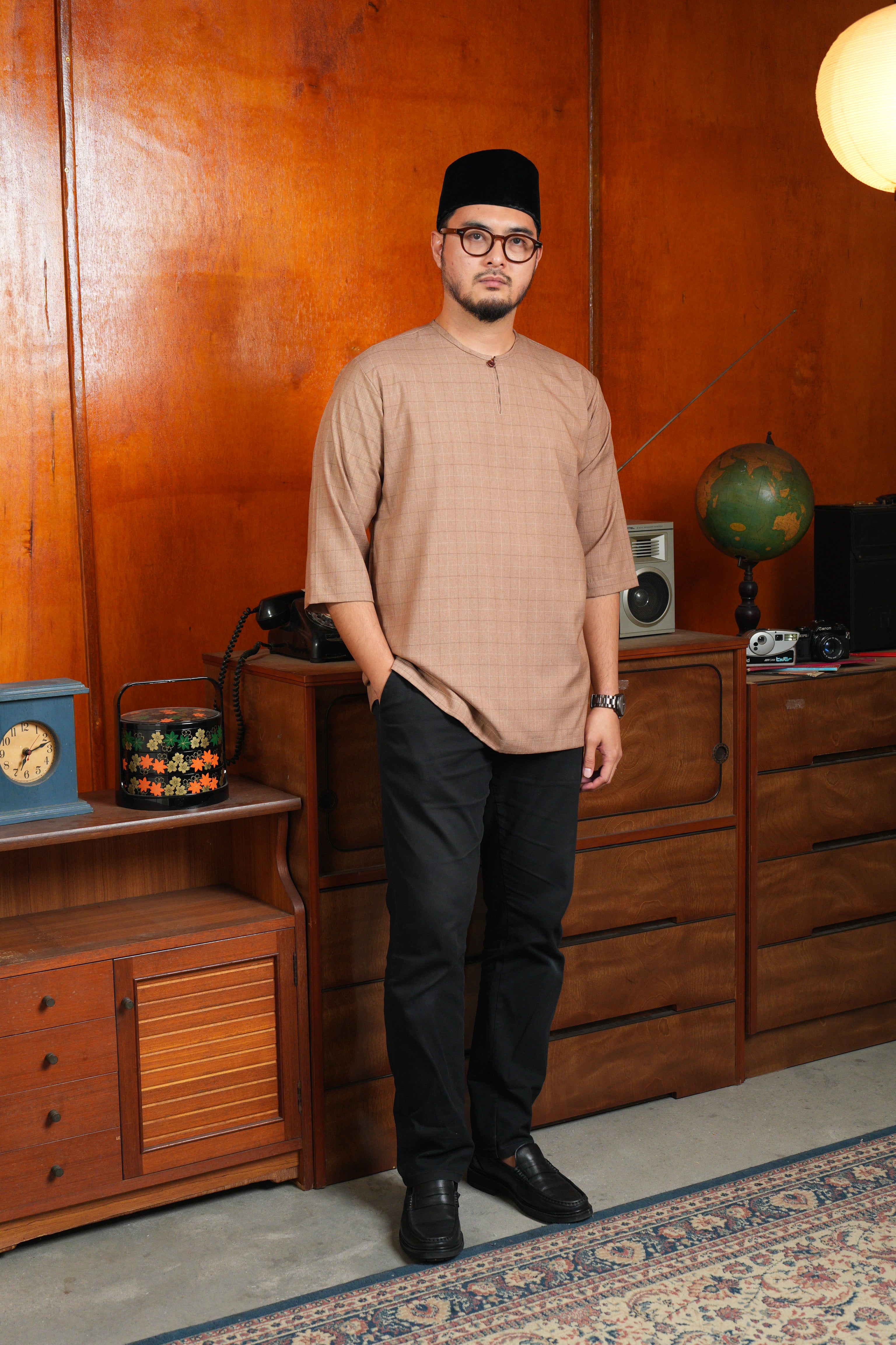 Kurta Checkered Teluk Belanga