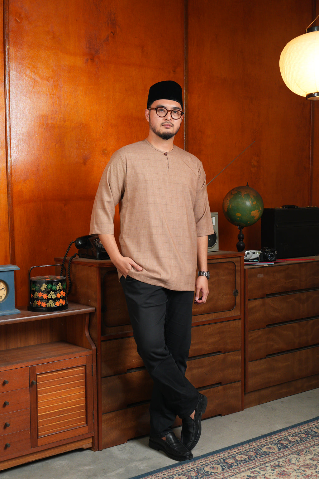 Kurta Checkered Teluk Belanga